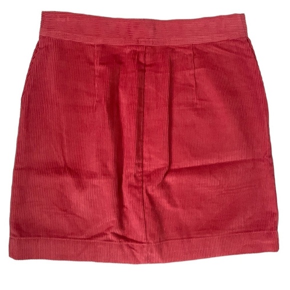 Gap Corduroy Front Zip Mini Skirt - Picture 4 of 10